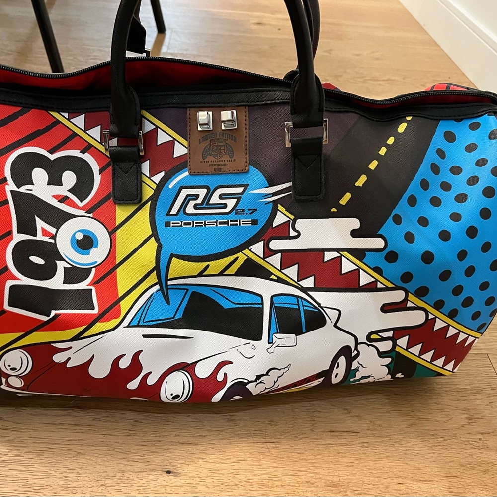 Sprayground Porsche Limited Edition Duffle Bag